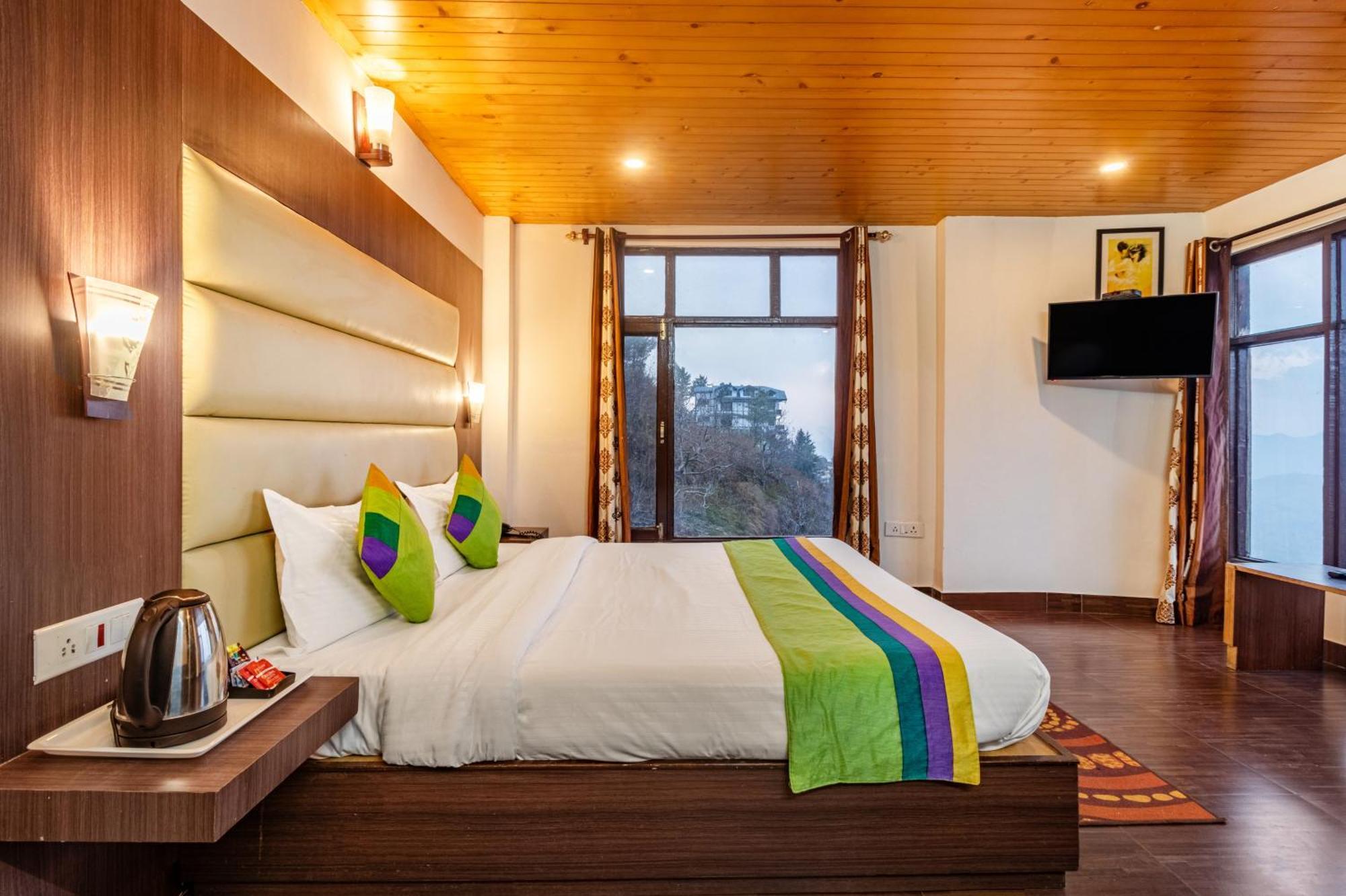 Treebo Snow View Resort Kufri With Mountain View Shimla Exterior photo