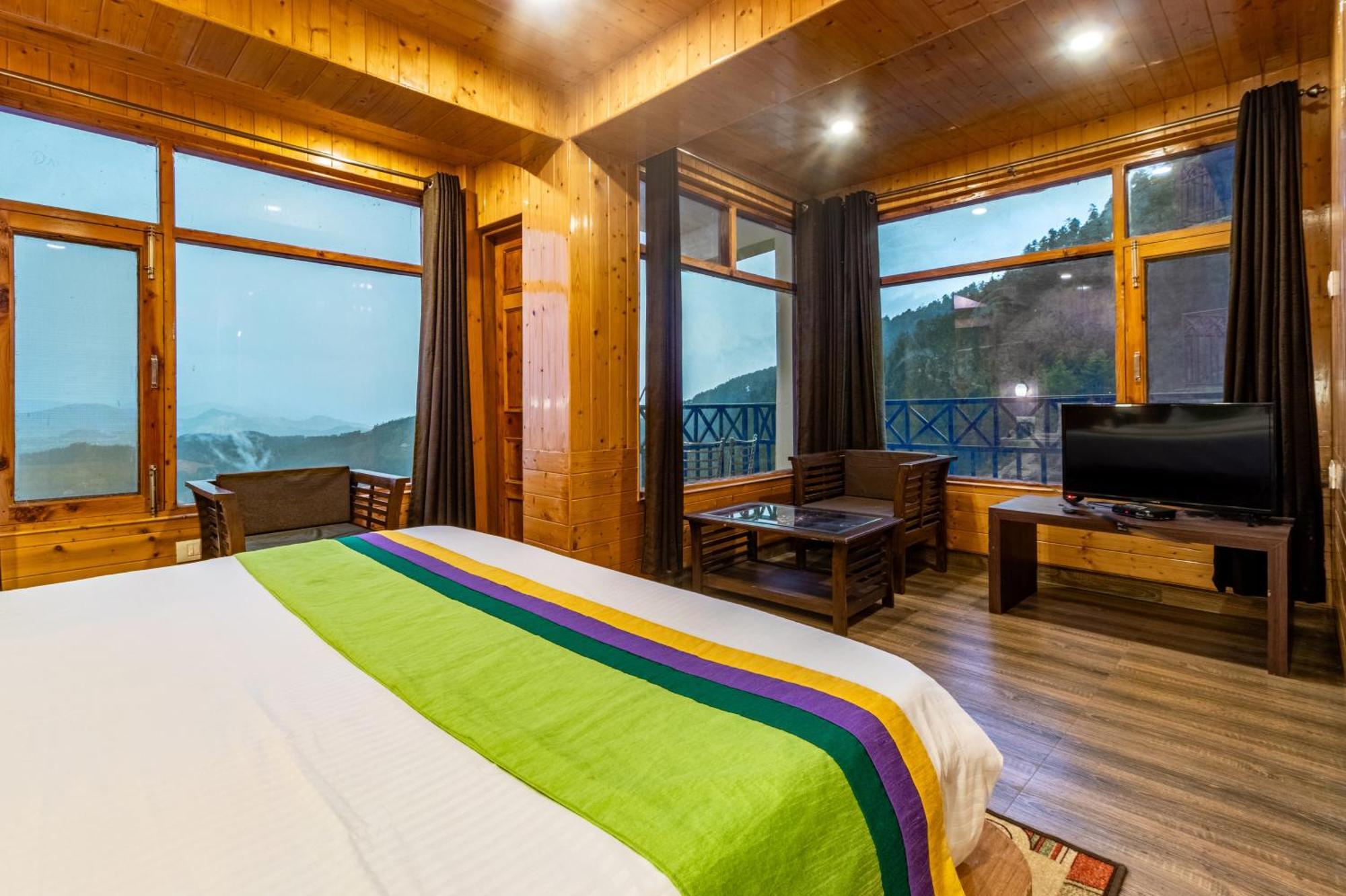 Treebo Snow View Resort Kufri With Mountain View Shimla Exterior photo